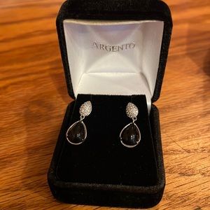Argento Silver Drop Earrings